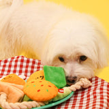 Bacon - Fishcake Skewer Tug Toy