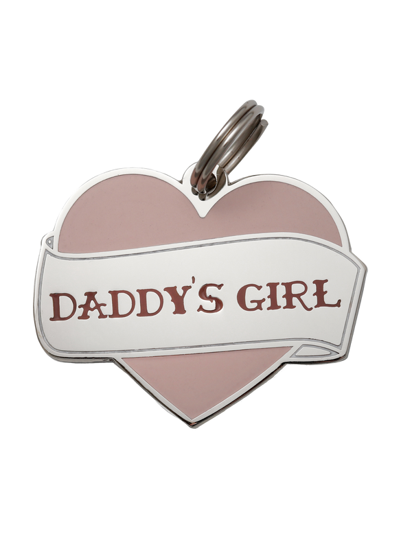 Two Tails Pet Company - Daddy's Girl Pet ID Tag