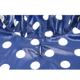Merrypongo - Raincoat & Windbreaker in Polka Dot Navy