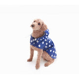 Merrypongo - Raincoat & Windbreaker in Polka Dot Navy