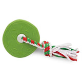 Zippy Paws - ZippyTuff Teether - Green Donut - dogthings.co