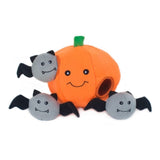 Zippy Paws - Halloween Pumpkin Burrow Toy - dogthings.co