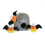 Zippy Paws - Spooky Gravestone Burrow Toy