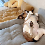 dogthings Lounge Pet Bed - Nordic Grey - dogthings.co