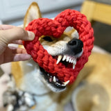 dogthings Be My Valentine Rope Toy - dogthings.co