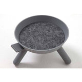Inherent Oreo Short Table Medium Bowl - Grey - dogthings.co