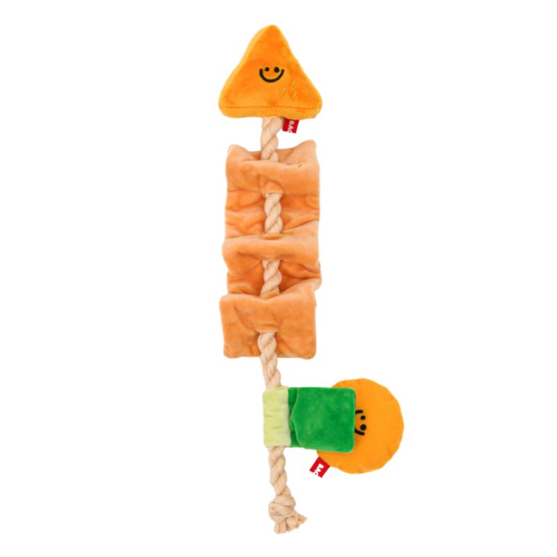 Bacon - Fishcake Skewer Tug Toy