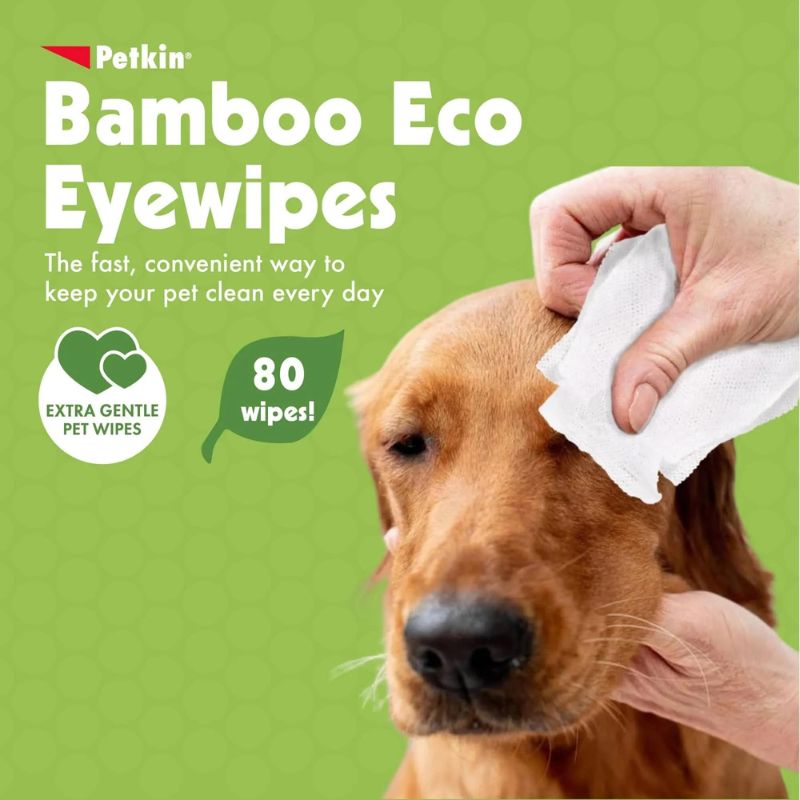Petkin - Bamboo Eco Eye Wipes