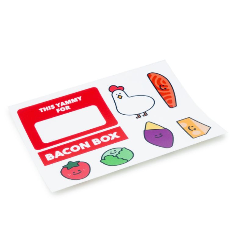 Bacon Silicone Treat Pouch Set