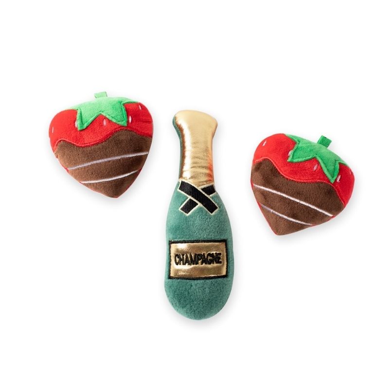 Fringe Studio - Champagne Strawberry 3-piece Toy Set