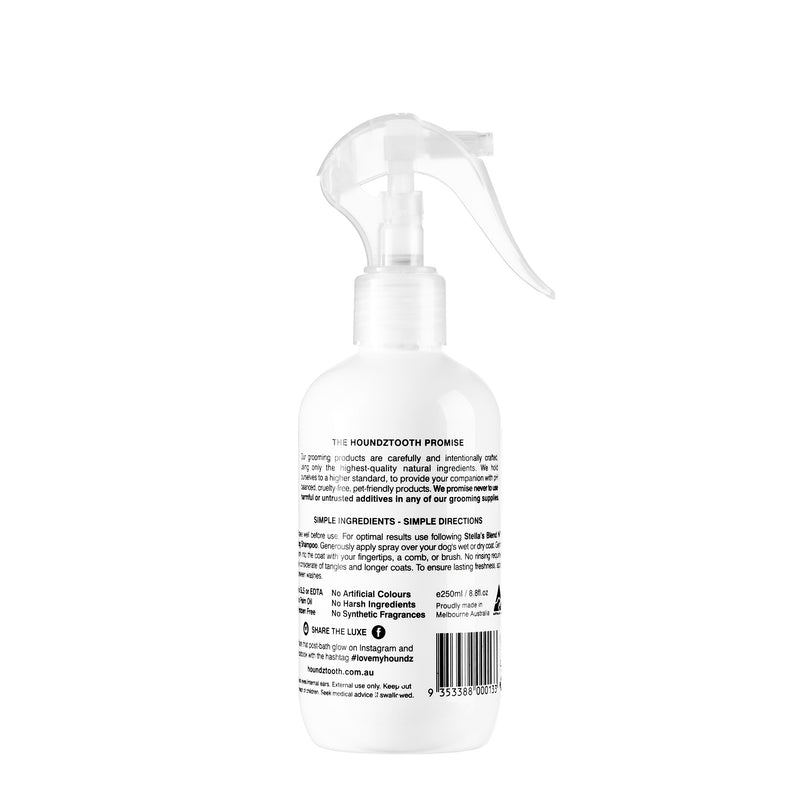 Houndztooth Conditioning & Deodoriser Spray Stella's Blend No.2 - 250ml - dogthings.co