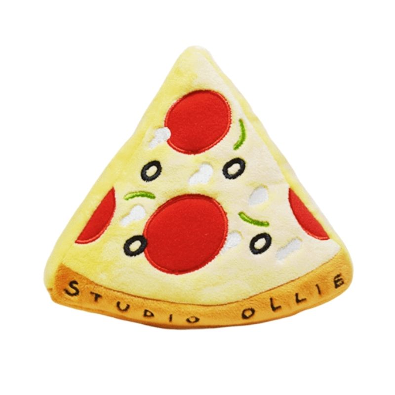 Studio Ollie - Pepperoni Pizza Rustling Toy - dogthings.co