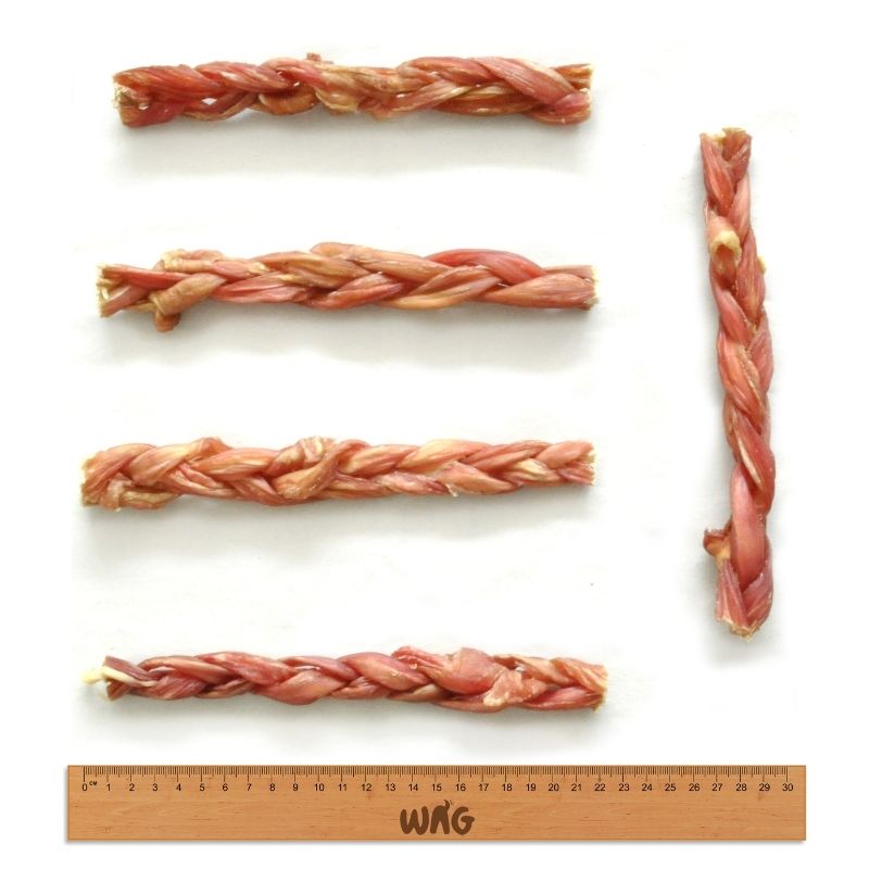 WAG - Braided Bully Stick - Small - dogthings.co