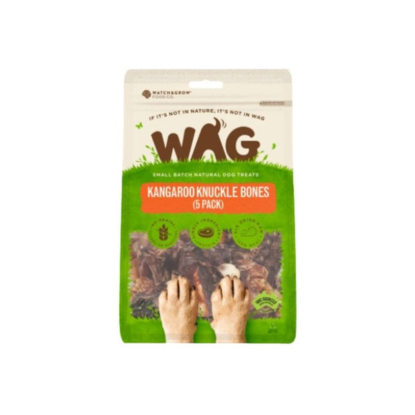 WAG - Kangaroo Knuckle Bones 5 pk