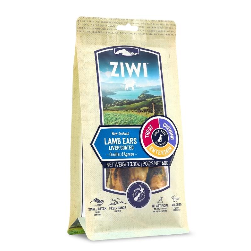 Ziwi Peak Lamb Ears Liver Coated - 60g - dogthings.co