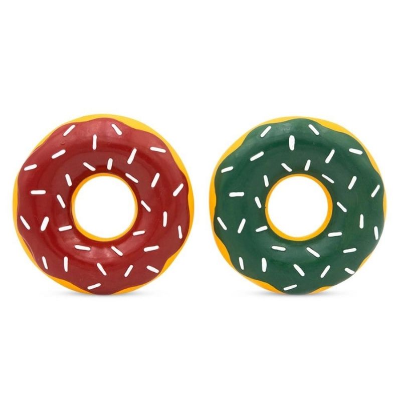 Zippy Paws - Holiday Donut 2 pack - dogthings.co