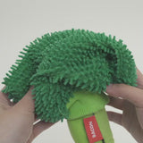 Rustling and squeaking noise of Bacon Broccoli Nose Work Toy 
