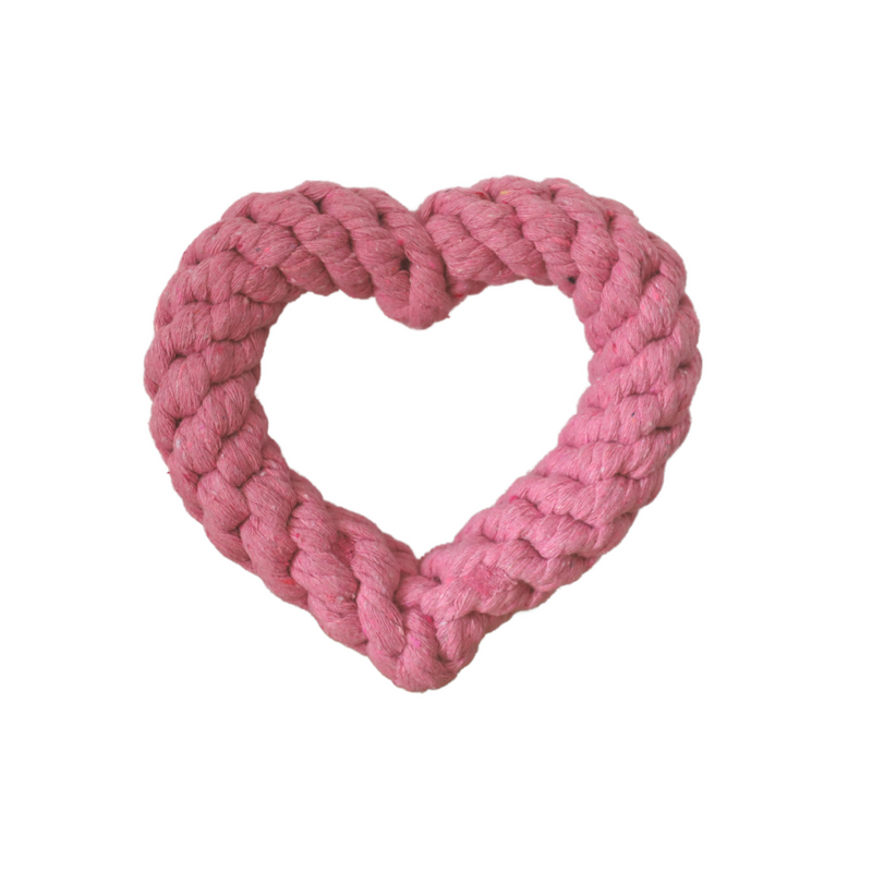 dogthings Be My Valentine Rope Toy - dogthings.co