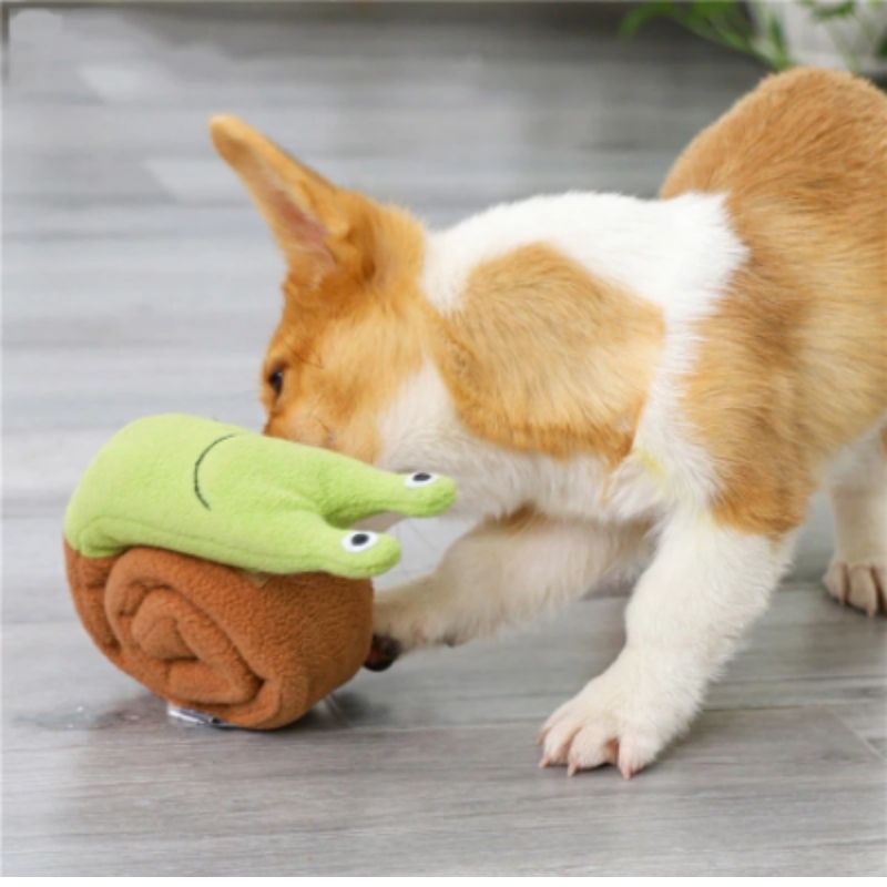 dogthings - Snail Snuffle Toy - dogthings.co