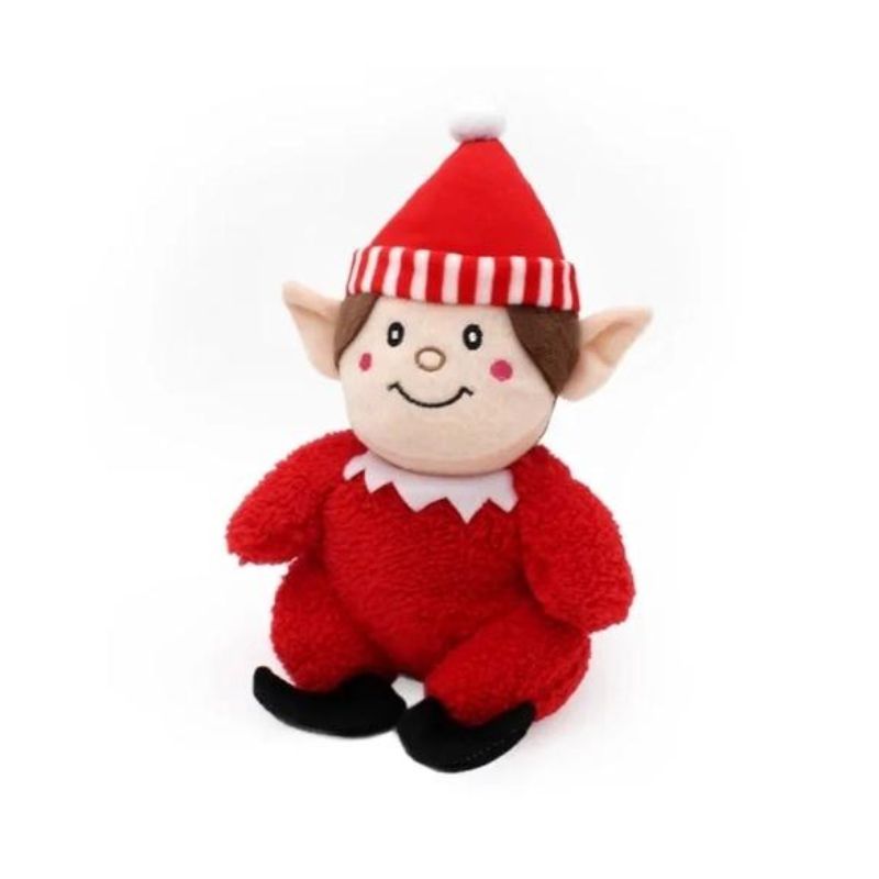 Zippy Paws - Holiday Cheeky Chumz Red Elf
