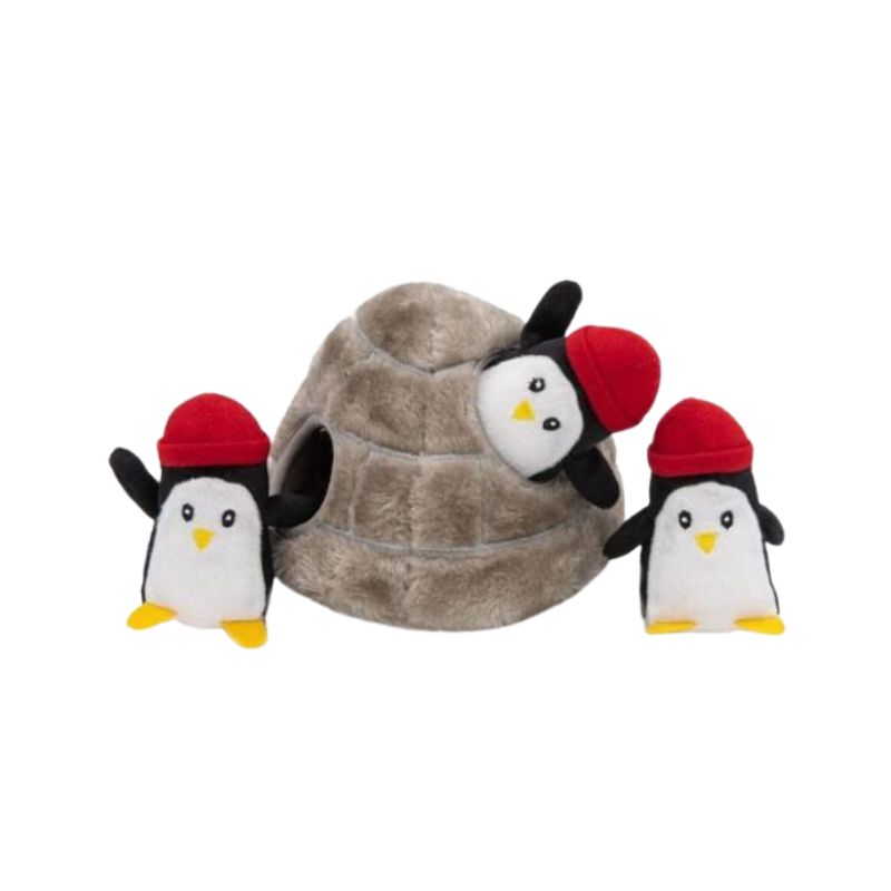 Zippy Paws - Penguin Burrow Toy